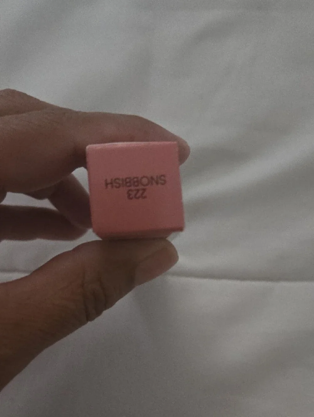 MAC Cosmetics Lipglass Lip Gloss — Pale Pink Packaging